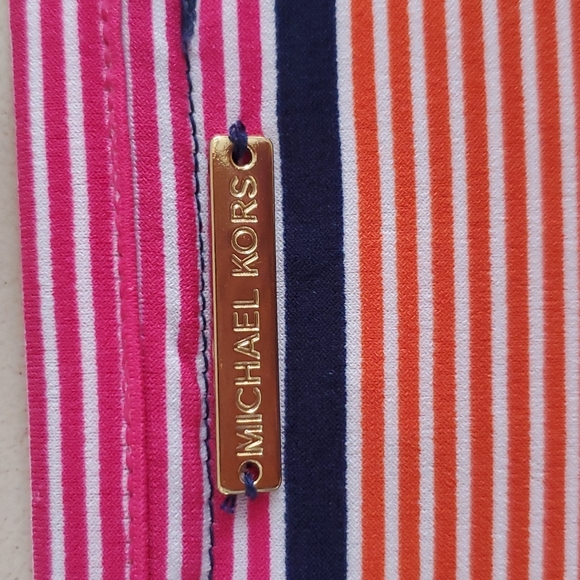 Michael Kors Women's Stripe Blouse Size P/M - Picture 5 of 8